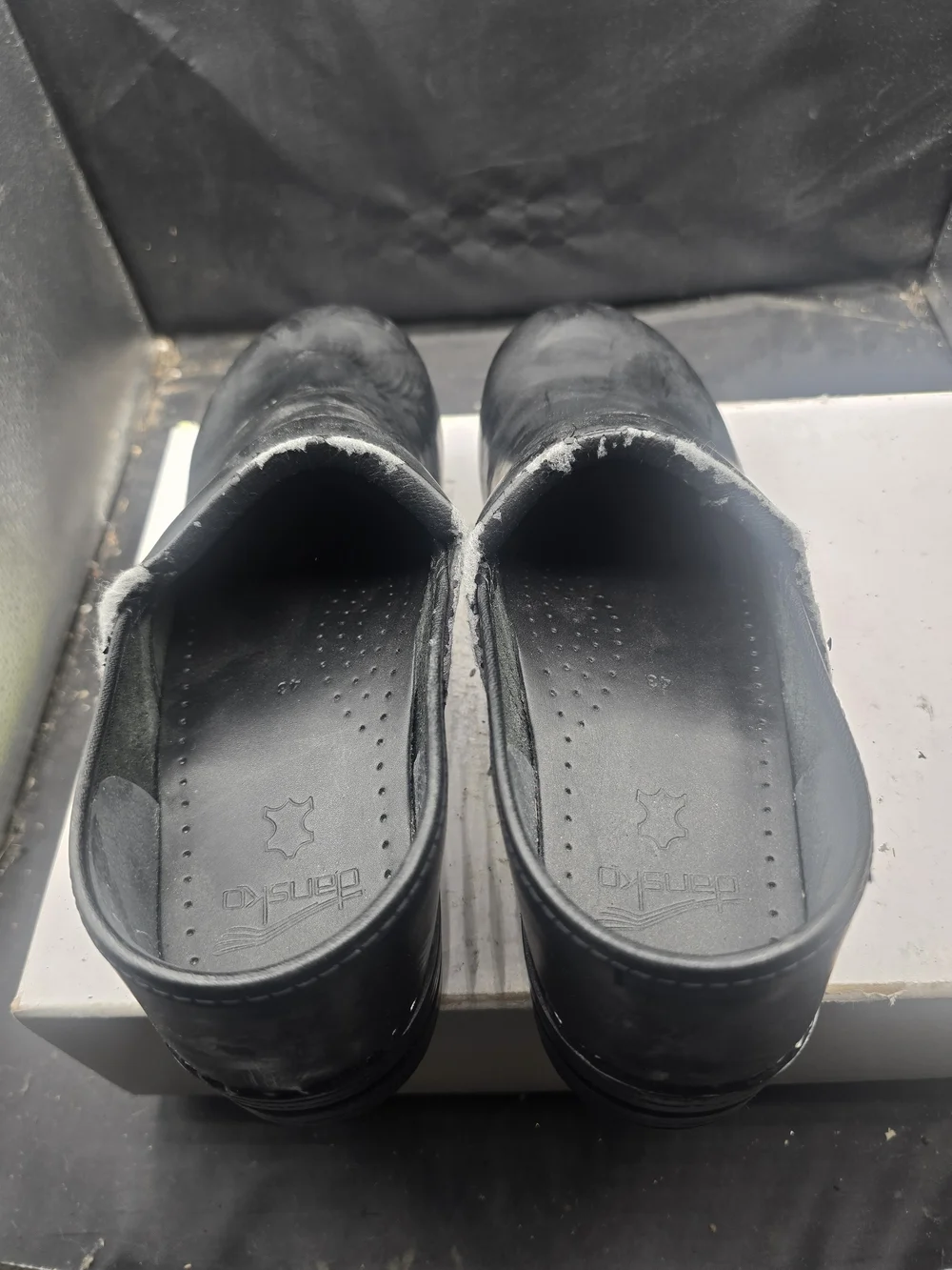 Dansko Black‎ Slip-On Clogs for Men